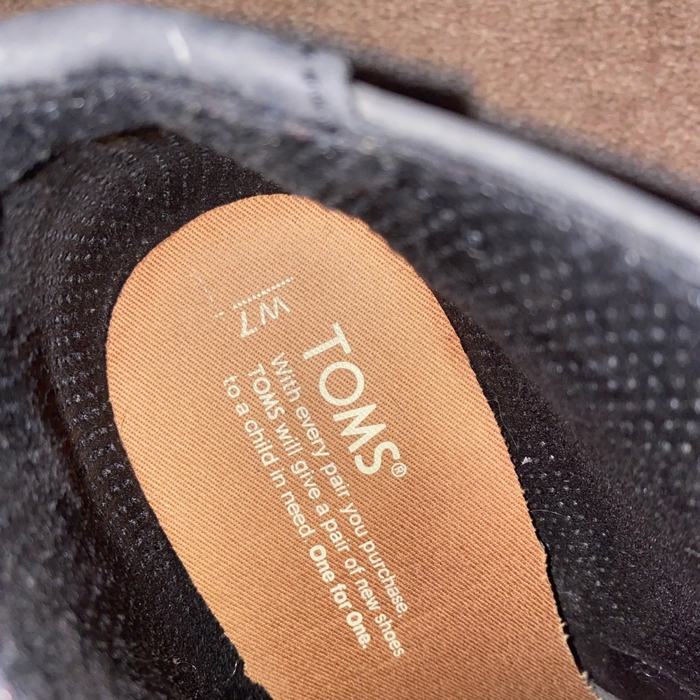 Toms leather booties